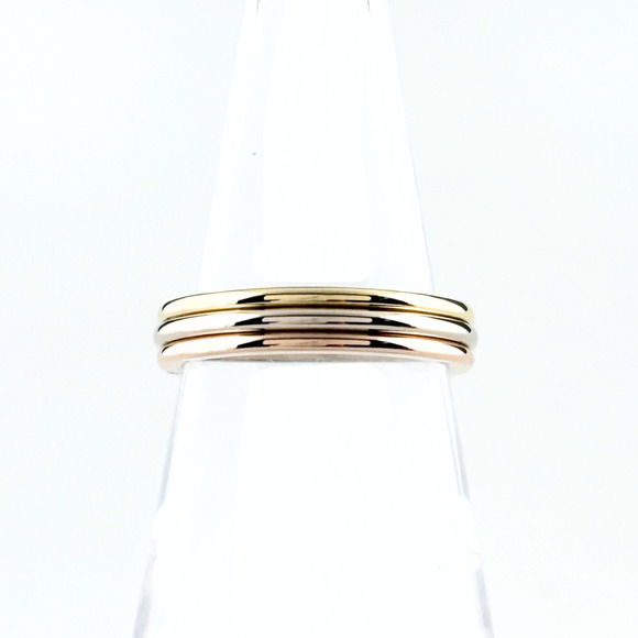 CARTIER Jewelry - Cartier Trinity Ring, available in yellow gold (YG), pink (PG), and white (WG...